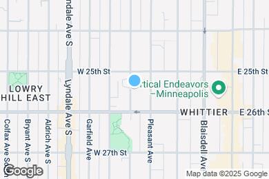 Map image of the property - 2525 Grand Ave S