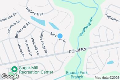 Map image of the property - 121 Saratoga Dr