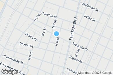 Map image of the property - 517 N G St