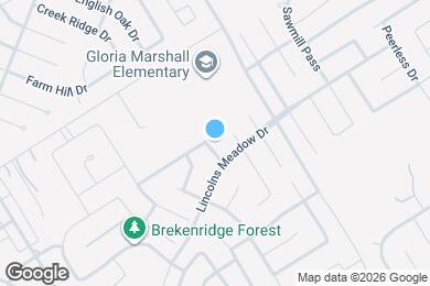 Map image of the property - 23414 Elsie Wood Dr