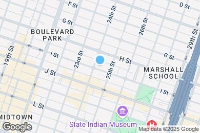 Map image of the property - 2409 I St