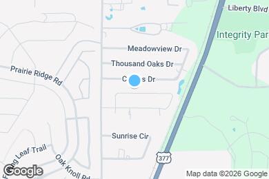 Map image of the property - 6533 Ridgecrest Ln
