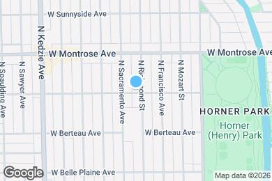 Map image of the property - 4300 N Richmond St
