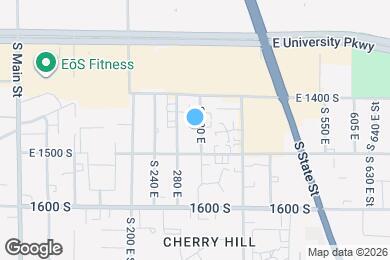 Map image of the property - 1454 S 320 E