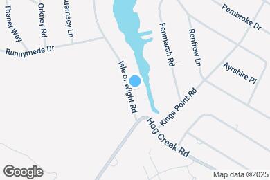 Map image of the property - 19 Isle of Wight Rd