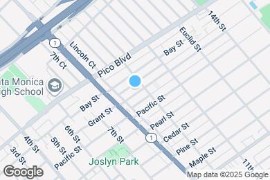 Map image of the property - 839 Grant St