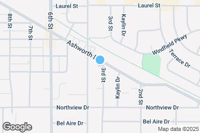 Map image of the property - 540 3rd St