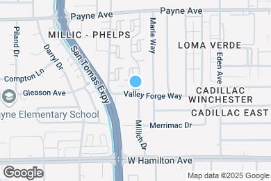 Map image of the property - 535 Valley Forge Way