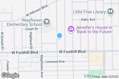Map image of the property - 140 N Alta Vista Ave