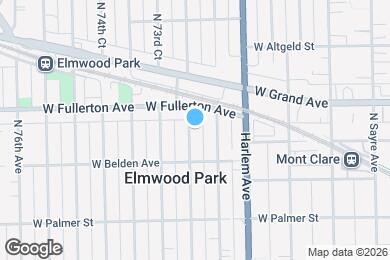 Map image of the property - 2327 73rd Ave