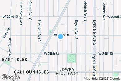Map image of the property - 2413 DuPont Ave S