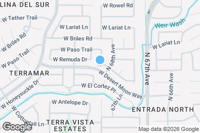 Map image of the property - 6829 W Yearling Rd
