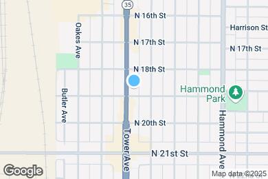 Map image of the property - Nottingham Apartments