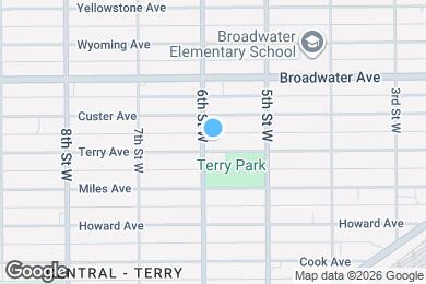Map image of the property - 541 Terry Ave