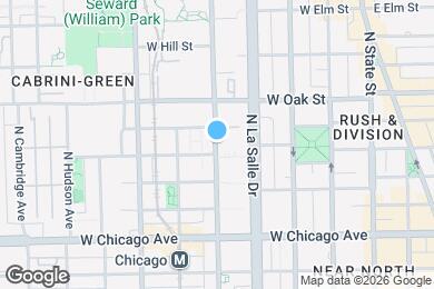 Map image of the property - 913 N Wells St