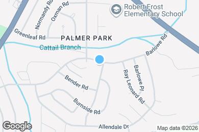 Map image of the property - 2016 Palmer Park Rd