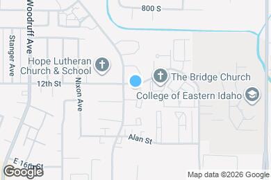 Map image of the property - 2074 12th St