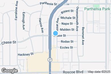 Map image of the property - 8465 Vassar Ave