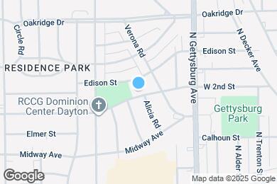 Map image of the property - 4105 W 2nd St