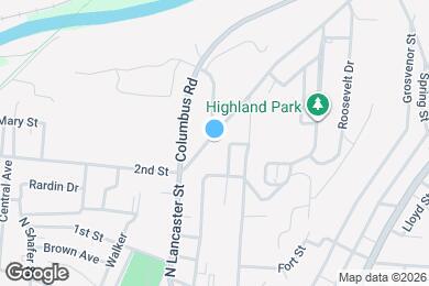 Map image of the property - 186 N Lancaster St