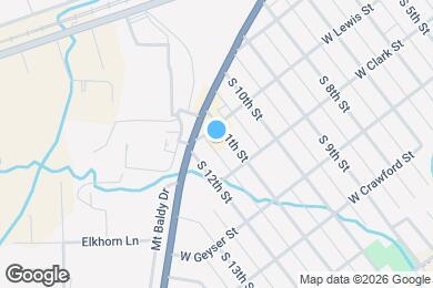 Map image of the property - 206 S 11th St