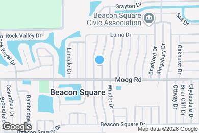 Map image of the property - 3535 Devonshire Dr