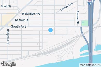 Map image of the property - 416 Colburn St