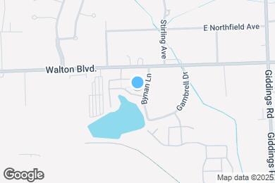 Map image of the property - 867 Amanda Ln