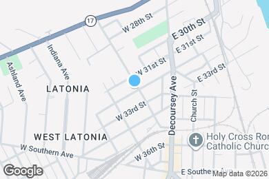 Map image of the property - 3111 Rogers St