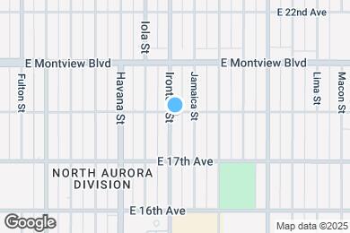 Map image of the property - 1794 Ironton St