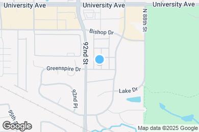 Map image of the property - 9125 Greenspire Dr