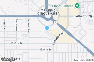 Map image of the property - The Landing at Long Beach