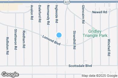 Map image of the property - 3641 Ingleside Rd