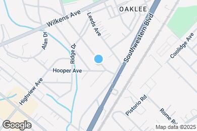 Map image of the property - 1026 S Beechfield Ave