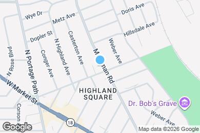 Map image of the property - 276 Merriman Rd