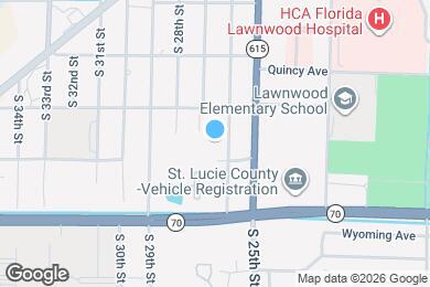 Map image of the property - 2001 S 26th St