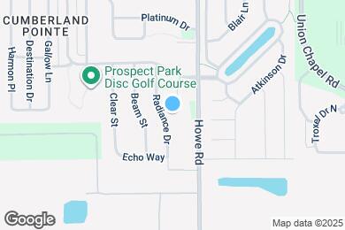 Map image of the property - 15238 Radiance Dr