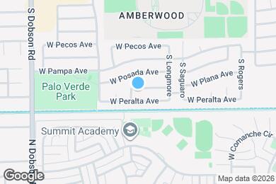 Map image of the property - 1653 W Plana Ave