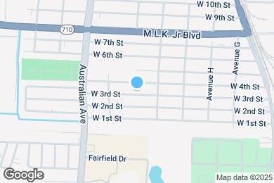 Map image of the property - 958 W 3rd St