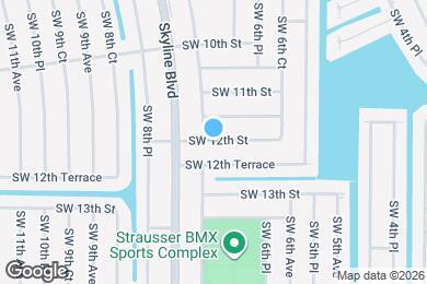 Map image of the property - 710 SW 12th St