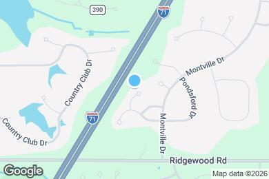 Map image of the property - 5514 Hideaway Dr