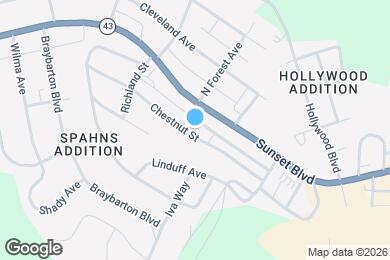 Map image of the property - 2483 Chestnut St