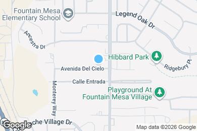 Map image of the property - 555 Avenida Del Cielo
