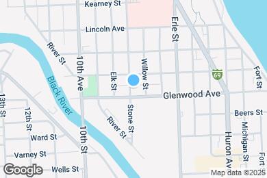 Map image of the property - 824 Stone St