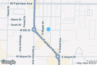 Map image of the property - 2205 S Main St