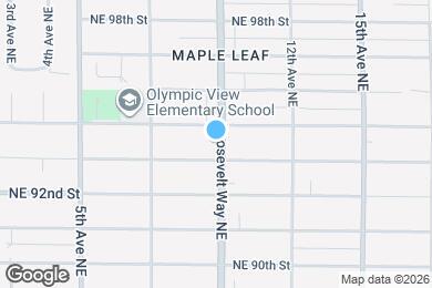 Map image of the property - 9413A Roosevelt Way NE