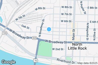 Map image of the property - 408 W 4th St