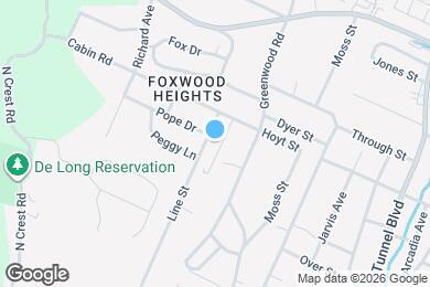 Map image of the property - 1115 Orangewood Ave