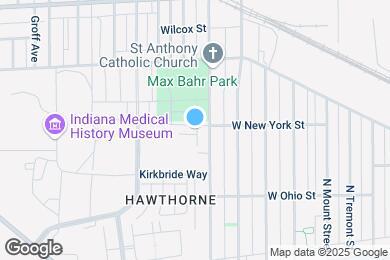 Map image of the property - 2901 W New York St