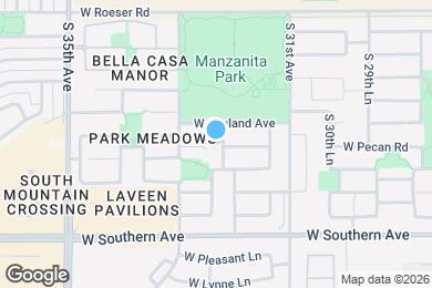 Map image of the property - 5704 S 32nd Dr